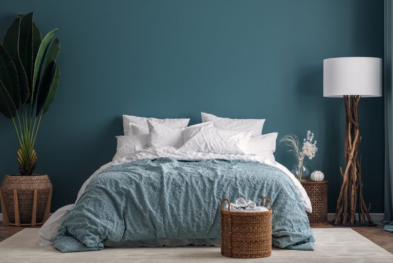 Sea Green bedroom